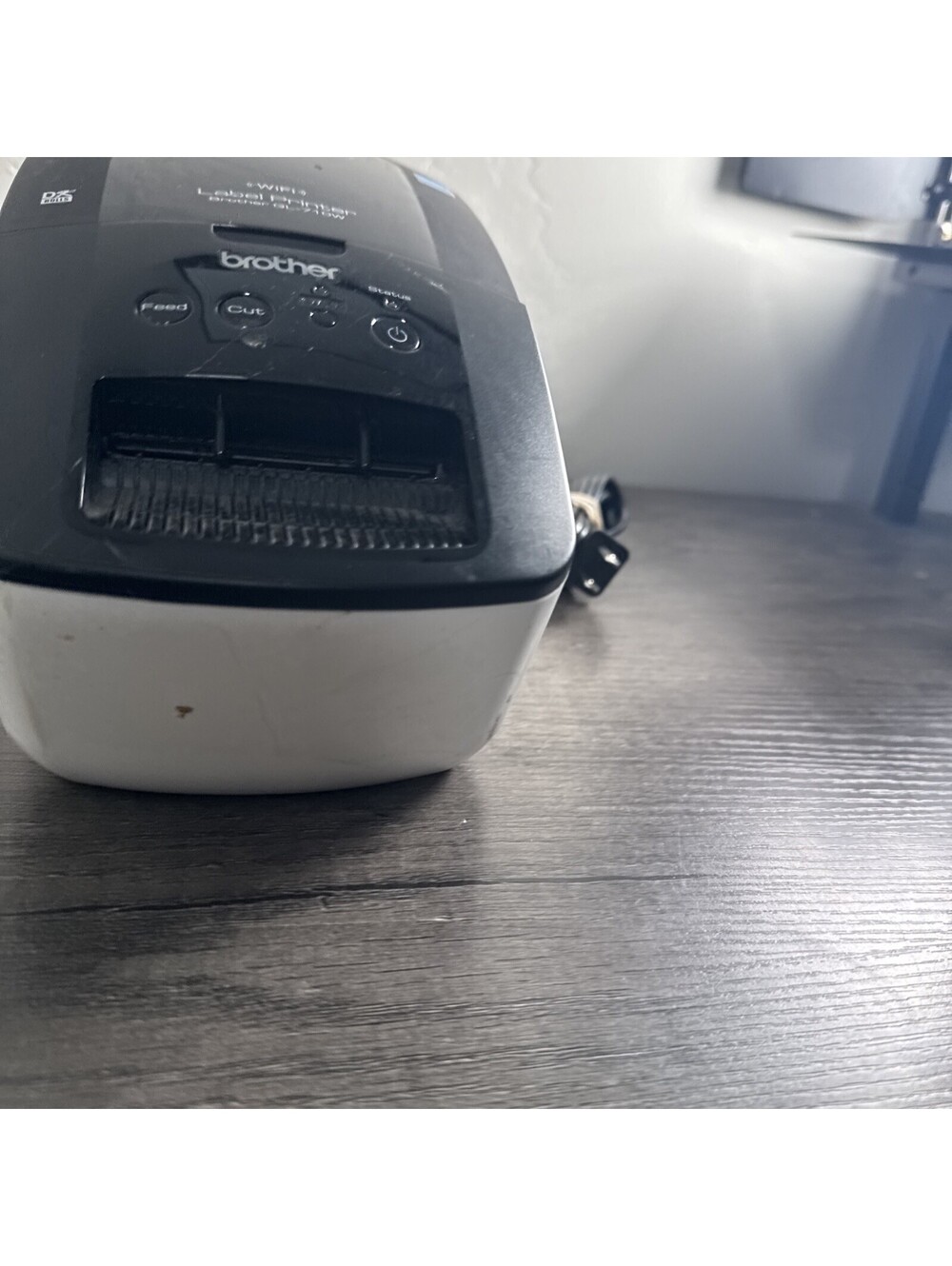 Brother QL-710W High-Speed Wireless Thermal Label Printer W/ USB & Power Cord - Picture 3 of 4